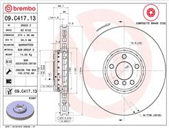 BREMBO 09.C417.13