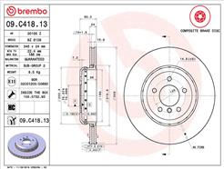 BREMBO 09.C418.13