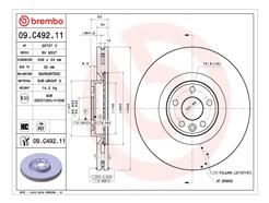 BREMBO 09.C492.11