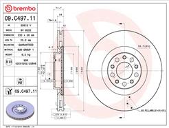 BREMBO 09.C497.11