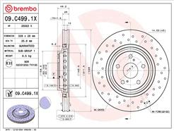 BREMBO 09.C499.1X