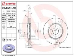BREMBO 09.C544.11