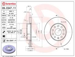 BREMBO 09.C547.11