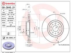 BREMBO 09.C645.21