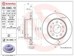 BREMBO 09.C663.11
