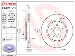 BREMBO 09.C711.11