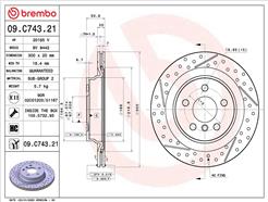 BREMBO 09.C743.21