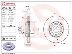 BREMBO 09.C760.11