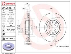 BREMBO 09.C825.11
