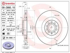 BREMBO 09.C892.11