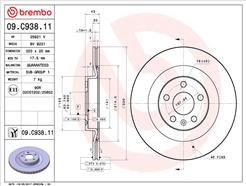 BREMBO 09.C938.11