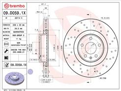 BREMBO 09.D059.1X