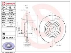 BREMBO 09.D103.11
