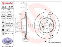 BREMBO 09.D112.11