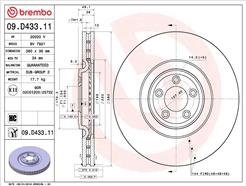 BREMBO 09.D433.11