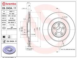 BREMBO 09.D434.11
