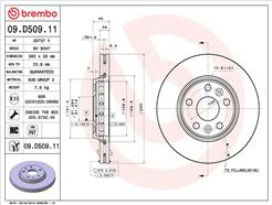 BREMBO 09.D509.11