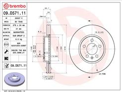 BREMBO 09.D571.11