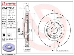 BREMBO 09.D749.11