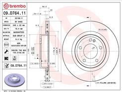 BREMBO 09.D764.11