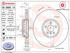 BREMBO 09.D895.13