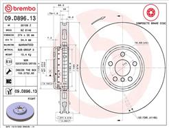 BREMBO 09.D896.13