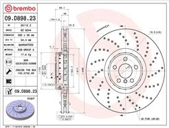 BREMBO 09.D898.23
