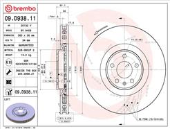 BREMBO 09.D938.11