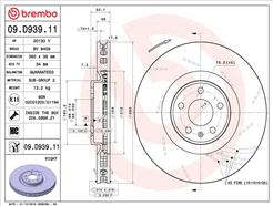 BREMBO 09.D939.11