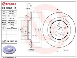 BREMBO 09.D987.11