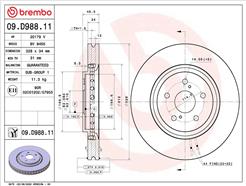 BREMBO 09.D988.11