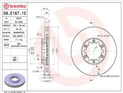 BREMBO 09.E167.10