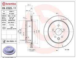 BREMBO 09.E525.11