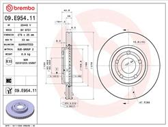 BREMBO 09.E954.11