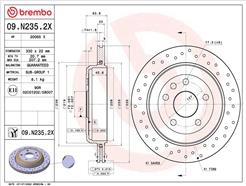 BREMBO 09.N235.2X