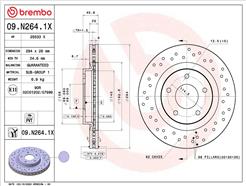 BREMBO 09.N264.1X