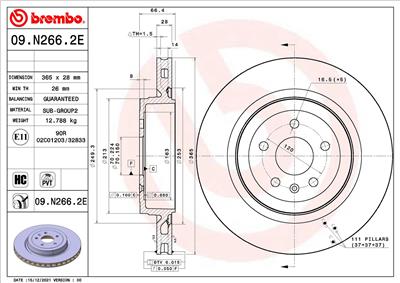 BREMBO KT 08 023 EAN: 8432509503270.