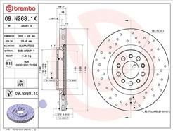 BREMBO 09.N268.1X