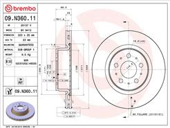 BREMBO 09.N360.11