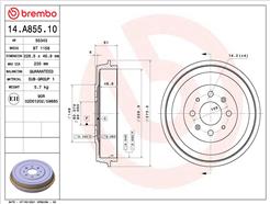 BREMBO 14.A855.10