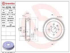 BREMBO 14.E276.10