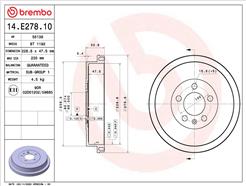 BREMBO 14.E278.10