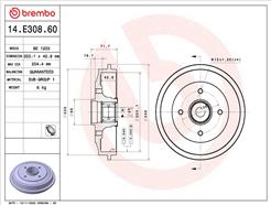 BREMBO 14.E308.60