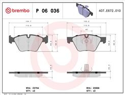 BREMBO P 06 036