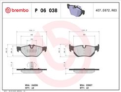 BREMBO P 06 038