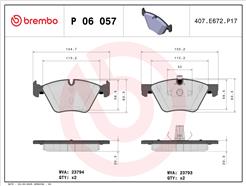 BREMBO P 06 057