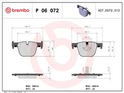 BREMBO P 06 072