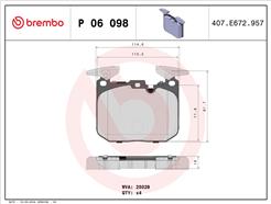 BREMBO P 06 098
