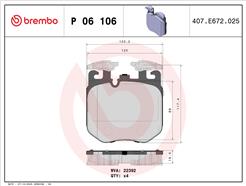 BREMBO P 06 106