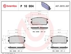 BREMBO P 10 004